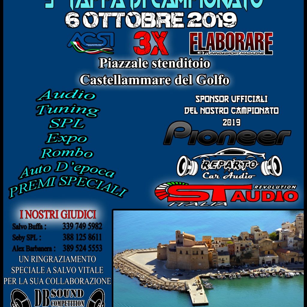 9a Tappa Campionato DB Sound Competition