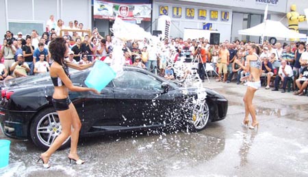 sexy car wash