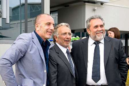 I proprietari e fondatori di Gen-Art Riccardo Gentili, Roberto Gentili, Artemio Artegiani
